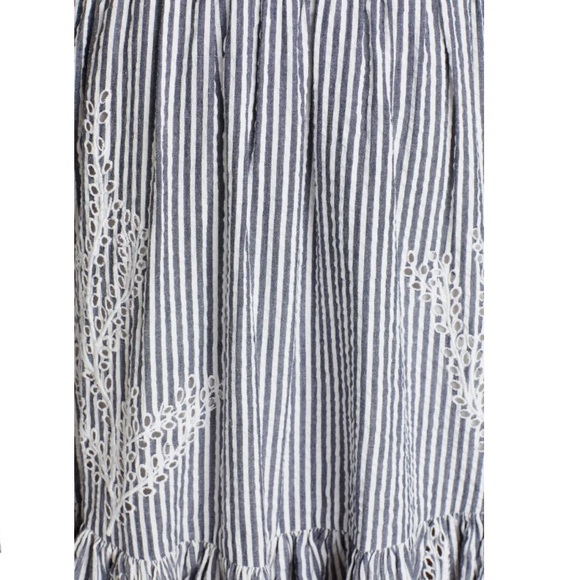 TORY BURCH EYELET EMBROIDERED DRESS - Picture 7 of 9